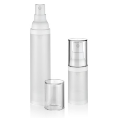 Ansprechendes Aussehen 5ml 10ml 15ml 30ml Kunststoff Airless-Pumpflasche für Hautpflege