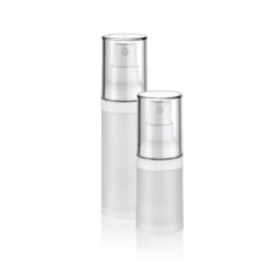 Ansprechendes Aussehen 5ml 10ml 15ml 30ml Kunststoff Airless-Pumpflasche für Hautpflege