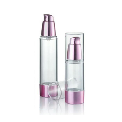 Rose Gold 15ml Luftlose Pumpenflasche mit hochwertigen Kunstwerken Unterstützung Anpassung