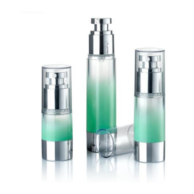 Spezielle Flachkopf-Airless-Pumpflasche 15ml 30ml 50ml, unterstützt Anpassung