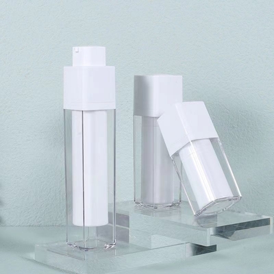 Rotate Airless Pump Bottle With 15ml 30ml 50ml Capacity Commonly Used for Personal Care