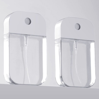PETG Rahmenlose Karte Parfümspray mit 30 ml 50 ml Unterstützung Anpassung