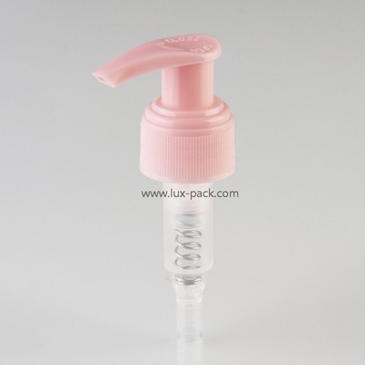 Polierte Optik 24mm 28mm Lotion Spenderpumpe für Flaschen