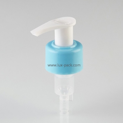 Polierte Optik 24mm 28mm Lotion Spenderpumpe für Flaschen