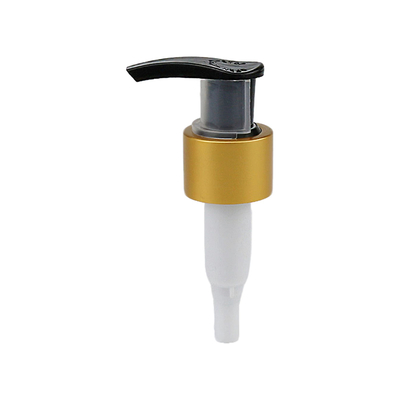 Aluminiumkreis Plastik Lotion Dispenser Pumpe 24/410 28/410 Unterstützung Anpassung