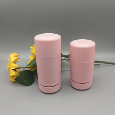 Elegantes Aussehen, rosa Farbe, 15g, 30g, 50g Deodorant-Balsam-Stick mit runder, kreisförmiger Form