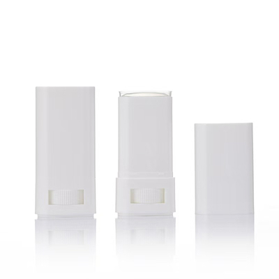 Füllung mit Rollerboden 15g 20g Kunststoff-Deodorant-Balsam-Stick-Behälter