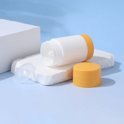 Neues Design 35g 50g 75g PP Doppelschalen Körperduft Deodorant Balsam Behälter für die Körperpflege