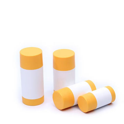 Drehbares Design 30g 50g 75g 100g PP-Kunststoffkörper Duftstoffbehälter Deodorant-Stick