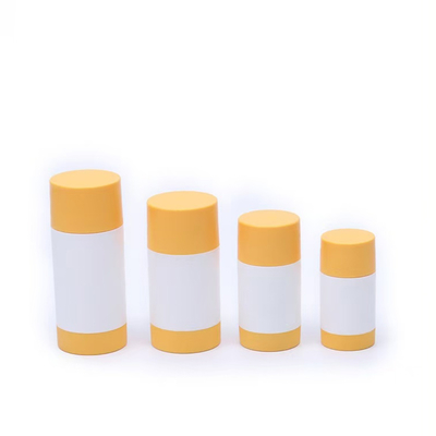 Drehendes Design 30g 50g 75g 100g Doppel-PP-Schalen-Duftbehälter Deodorant Stick