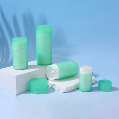 Drehendes Design 30g 50g 75g 100g Doppel-PP-Schalen-Duftbehälter Deodorant Stick