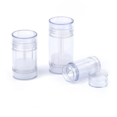 Zylindrischer 15g 30g 50g 75g 100g AS Kunststoff Duftstoffbehälter Leerer Deodorant-Balsam