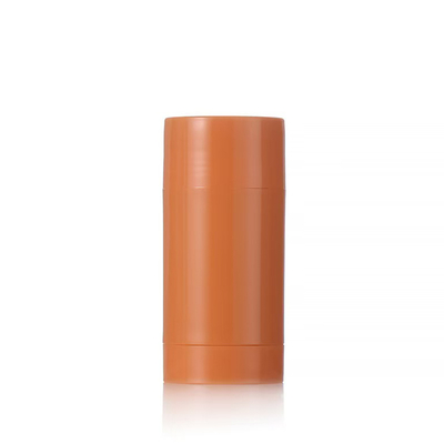 Zylindrischer 15g 30g 50g 75g 100g AS Kunststoff Duftstoff Kosmetikbehälter Leerer Deodorantbalsam