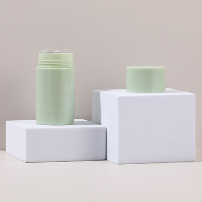 Neues Aussehen 15g 30g 50g 75g 100g AS Kunststoff Runde Form Körper Parfüm Leerer Deodorant-Stick