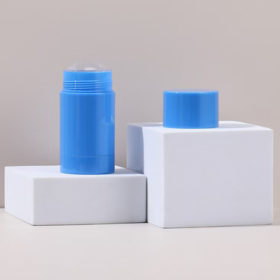 Neues Aussehen 15g 30g 50g 75g 100g AS Kunststoff Runde Form Körper Parfüm Leerer Deodorant-Stick