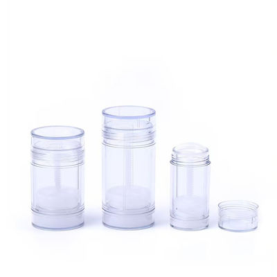 Farbe Akzeptabel 15g 30g 50g 75g 100g AS Kunststoff Hautpflege Leerer Deodorant-Stift Balsam