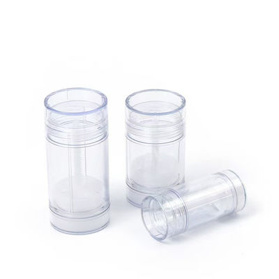 Benutzerdefinierte Farbe 15g 30g 50g 75g 100g Privatetikett AS Plastikleere Deodorant-Stickbalsam