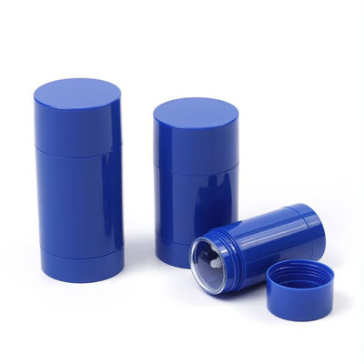 Benutzerdefinierte Farbe 15g 30g 50g 75g 100g Privatetikett AS Plastikleere Deodorant-Stickbalsam