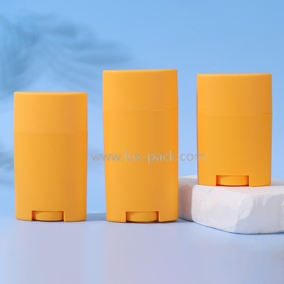 Deodorant Balsam Stick Top Rotation Kosmetische Kunststoffverpackung Behälter wiederverwendbar