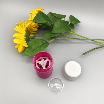 10g Leerer Blush Stick Flasche Deodorant Balsam Stick Top Rotation Kosmetische Kunststoff Verpackung Behälter wiederverwendbar