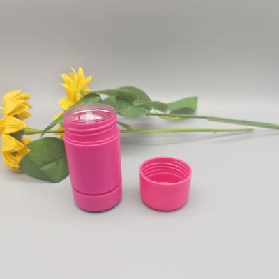 Stickboden-Drehgelenk mit Feder Balsamflasche Kosmetik-Rouge-Tube Kunststoffverpackungsbehälter wiederverwendbar