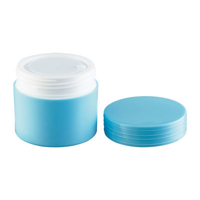 Matt Oberfläche Umweltschutzfreundlich 80g Leere runde Form PP Plastikcreme Glas