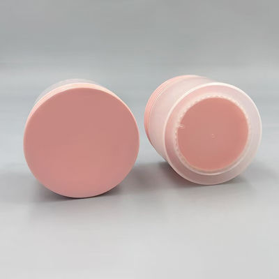 Matt Oberfläche Umweltschutzfreundlich 80g Leere runde Form PP Plastikcreme Glas