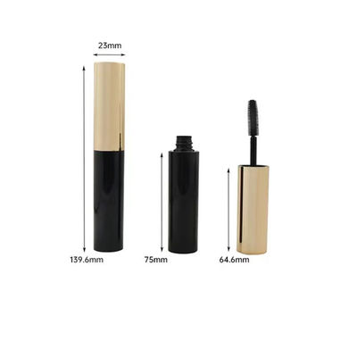 Transparente Mascara-Tube-Flasche mit doppeltem Ende, Augenbrauen-Wimpern-Flasche mit Kammbürste, individuelles Logo