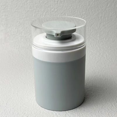 PP-Material Zylindrische Airless-Spenderflasche mit 30g 50g 100g, ausgewählt für Lotion, Körperpflege