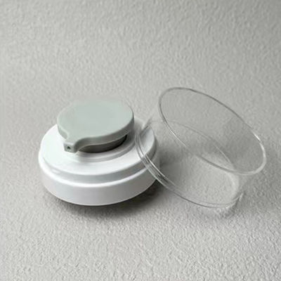 PP-Material Zylindrische Airless-Spenderflasche mit 30g 50g 100g, ausgewählt für Lotion, Körperpflege