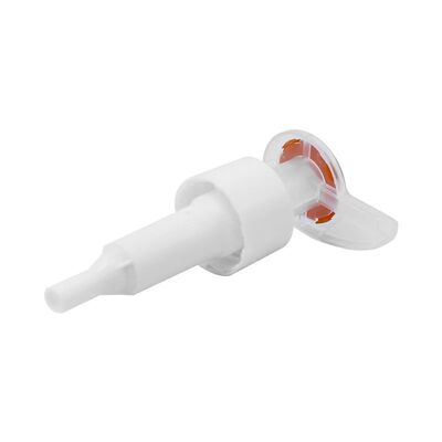 Top Head Farben unterstützte PP Außen-Flühllotion Pumpe mit mehreren Größen 24mm 28mm verwendet für Flüssig Seife Flaschen Hautpflege