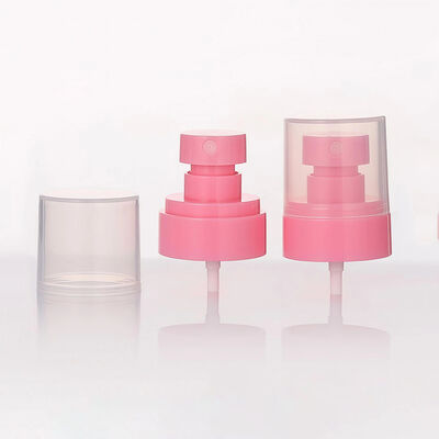 24mm Halb-Abdeckung Kunststoff-Sprühpumpe Weißer Nebel mit transparentem Deckel Großer Deckel für Flüssigkeitsanwendung