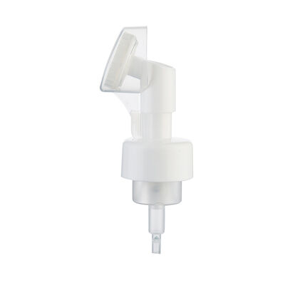 42mm 43mm Silikon-Gesichtsmousse-Schaumpumpe Bürste Tierdeckel Flaschenverschlüsse für Gesichtsreiniger mit Zähnen Weiche Silikonbürste