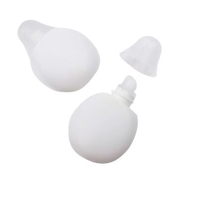 Mattierte Oberfläche Transparente Crew Cap PE Behälter Verpackung Lippenmaske Flasche