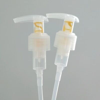 All-Plastic Lotion Dispenser Pump mit 24/410 24/415 28/410 28/415 verschiedenen Größen erhältlich, verwendet für hochwertige Hautpflegeverpackungen