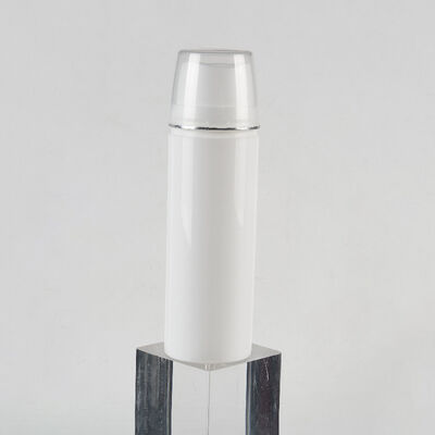 Spezielle Crimp-Pumpkopf-Design PP Airless Spenderflasche mit 30ml 50ml 75ml 100ml 150ml Mehrfach-Kapazitätsoptionen und Überkappenfarben Siebdruck und Matt-Spray Akzeptanz