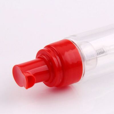 42mm Kosmetische Kunststoff-Schaumseifenspenderpumpe mit Kappe für Hautpflege-Gesichtsreinigerflaschen, umweltfreundliche Schaumpumpe, Schaumseifenspender