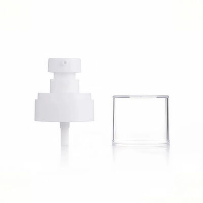 Großhandel 24/410 Creme Pump Lotion Pump Außendurchmesser 37 mm mit AS Clear Cap