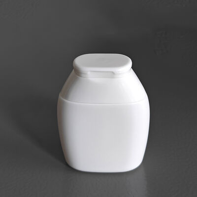 40/60ML Special Shape Stylish Refillable Flip Top Cap HDPE Bottle Conditioner Face Cream Sunscreen Cream