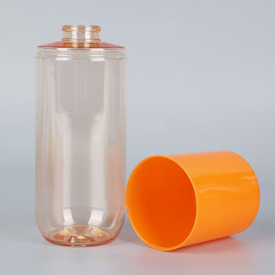 150ML 20mm Hals Nachfüllbarer Kosmetikspender PET-Flasche Conditioner Lotion Hautpflegeflasche