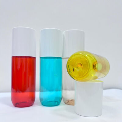 150ML 20mm Hals Nachfüllbarer Kosmetikspender PET-Flasche Conditioner Lotion Hautpflegeflasche