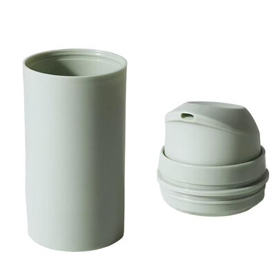 PP-Material 30ml 50ml 100ml Crimp-Pump-Design Airless-Pump-Flaschen für Kosmetikverpackungen