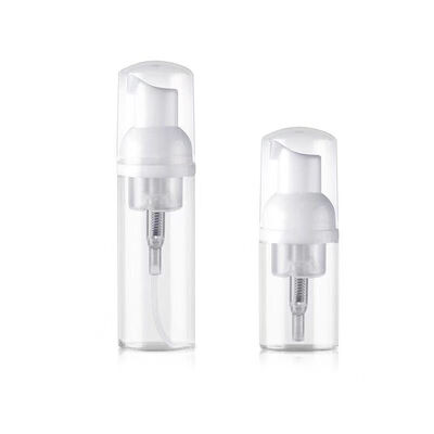 Komplett Set Kosmetische Schaumpumpe PET-Flasche Nachfüllbare Gesichtswasch-Schaumspender Mehrfachkapazität 50/75/100ml Anpassung