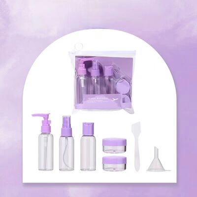 50ml PET Lotion Pumpspender – Tragbare Reisegröße, auslaufsicherer Hautpflegebehälter, individuelle Farbe erhältlich	1