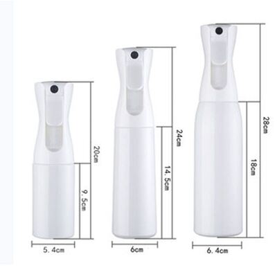 200ml-500ml PET-Flasche mit kontinuierlichem Sprühkopf und Nebeltechnologie, REACH-zertifiziert, Sonderfarben