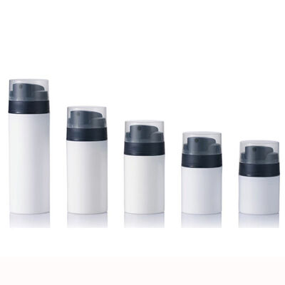 Populärer Stil 30 ml 50 ml 100 ml Luftlose Spender Pumpe Flasche mit PP über Kappe