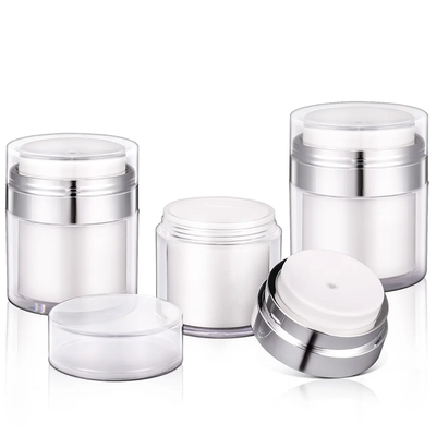 15/30/50/100ml Luftlose Presscreme Flasche Glas Personalisierung Design Hautpflege Kosmetik