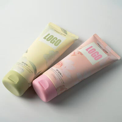 Flip Top Design 50mm Diameter Plastic Cream Tube Used for Skincare Cosmetic Package