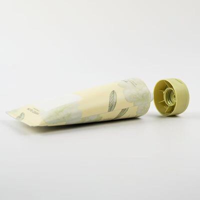 Flip Top Design 50mm Diameter Plastic Cream Tube Used for Skincare Cosmetic Package
