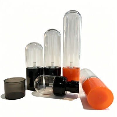 15ml 30ml 50ml 80ml 100ml 120ml PET Fine Mist Spray Bottle Cream Pump Unique Transparent Plastic Spray Pump Bottle